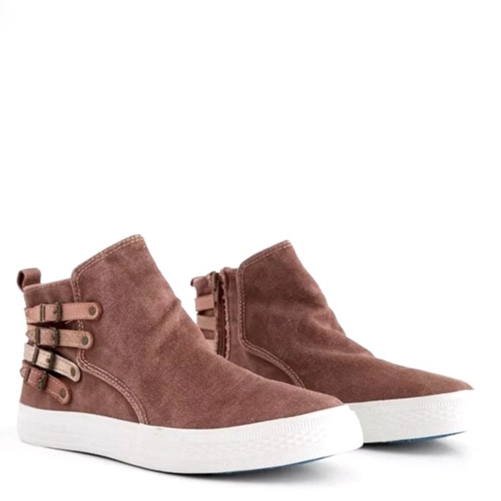 BLOWFISH MALIBU KAYLA HIGH-TOP CANVAS ANKLE SNEAKER SZ 8 STYLE-ZS-0736